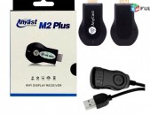 Tupov, AnyCast M2 Plus Wifi HDMI TV Display Dongle for PC, Phones and Tablets