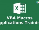 Excel Macros & VBA ծրագրավորման դասընթաց - Նաև հեռավար օնլայն ուսուցում - Visual Bacis das@ntac