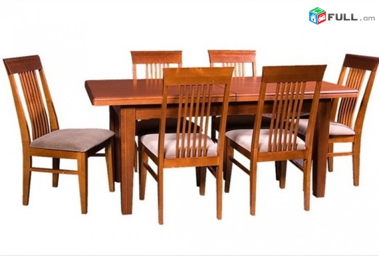 Փայտյա , ներմուծված սեղաններ և աթոռներ