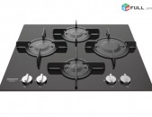 Ներկառուցվող գազօջախ Hotpoint Ariston FTGHG 641 D/HA (BK)RU / նոր/ապառիկ / առաքում