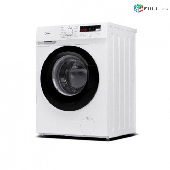 Ավտոմատ լվացքի մեքենա MIDEA MFN03W70/W- Սպիտակ 7 կգ Չորացումով