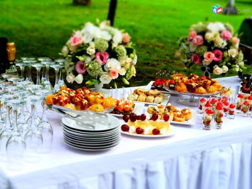 Furshet - հանդիսությունների ֆուրշետային սեղանի ձևավորում - Kima Cake