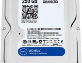 250GB HDD kost skvarak kan tarber gb-neri u %-neri