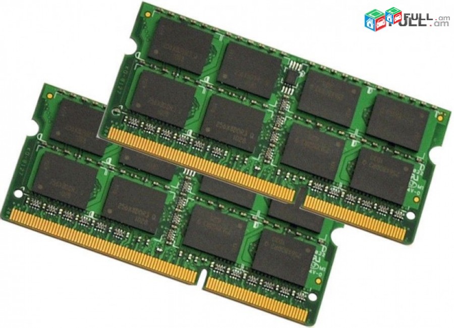 DDR3 4GB SO-DIMM 1600 - 1333 Mhz (notebooki RAM, OZU) ՆՈՐ Է + 6 ամիս երաշխիք