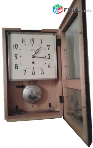 Ժամացույց պատի մեխանիկական, աշխատող անթերի