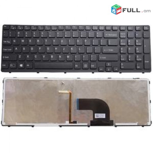 Notebook Keyboard клавиатура для ноутбука Sony Vaio SVE151 
