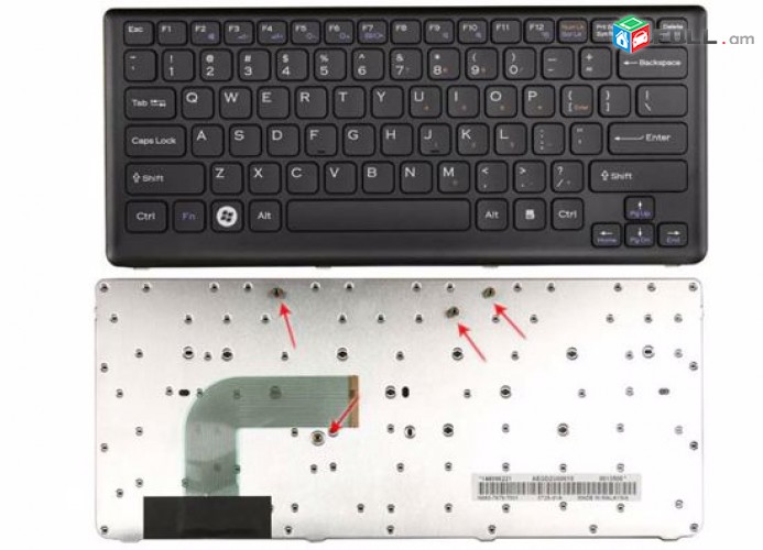 SMART LABS: Keyboard клавиатура Sony Vaio VGN-CS