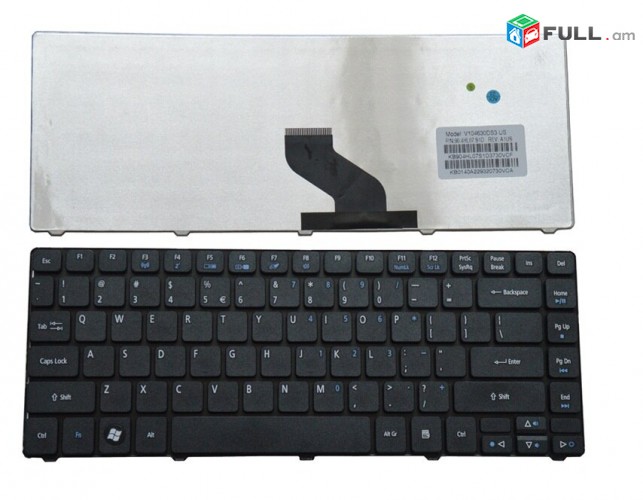 SMART LABS: Keyboard клавиатура Acer 3810 4810 4736 3750 4250