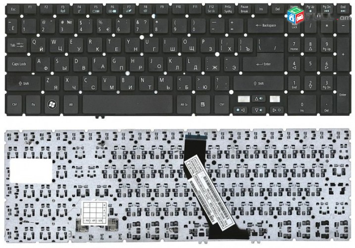 SMART LABS: Keyboard клавиатура Acer Aspire V5-531G նոր