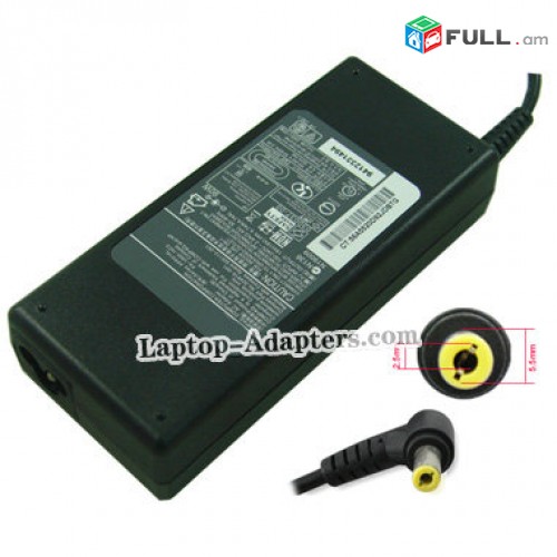 Smart labs: notebooki zaryadchnik charger адаптеры HP 18.5v 4.9a (5.5mm X 2.5mm)