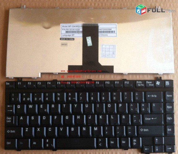SMART LABS: Keyboard клавиатура Toshiba A10 A100 M50 A40