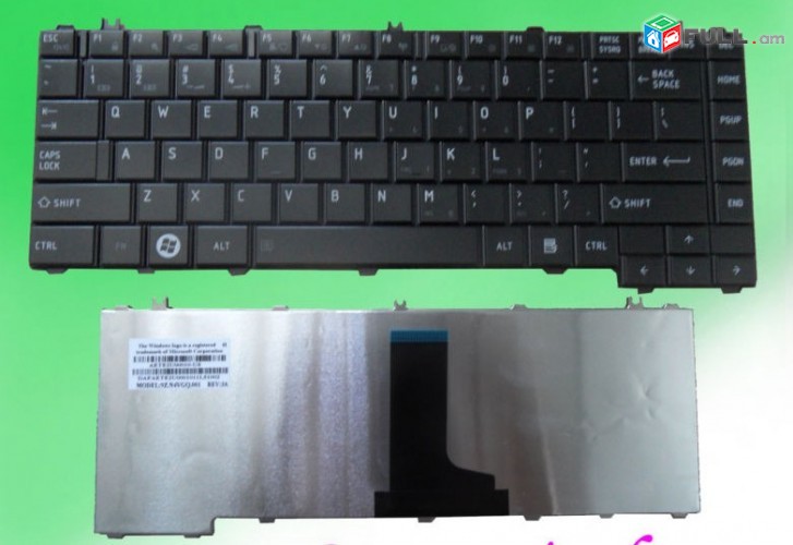 SMART LABS: Keyboard клавиатура Toshiba L600 C600 L640