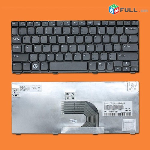 SMART LABS: Keyboard клавиатура Dell Inspiron Mini 1012 1018 նոր և օգտագործված