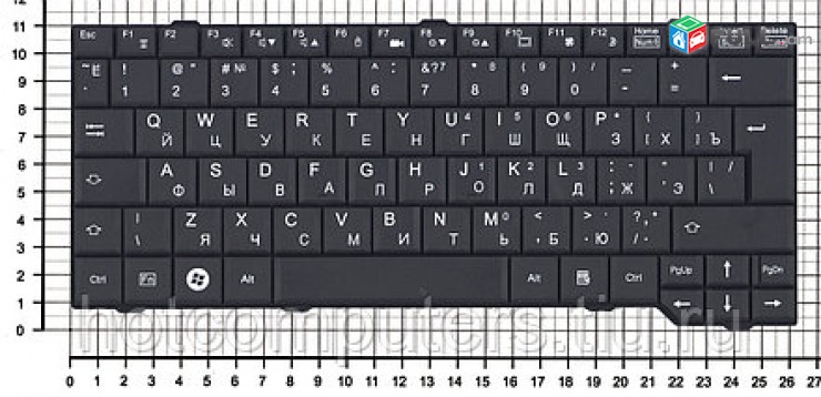 SMART LABS: keyboard клавиатура Fujitsu-Siemens Amilo V6505 V6515 SI3655