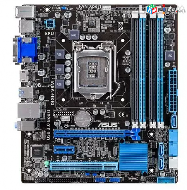 Smart labs: motherboard plata ASUS B75M-A