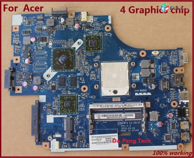 Smart labs: motherboard mayrplata Acer 5551G taqacrac
