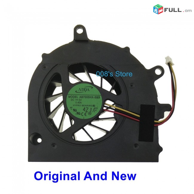 SMART LABS: Cooler, Vintiliator Cooling Fan Toshiba Satellite A500 A505 A505D 