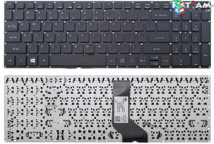 3ամիս երաշխիք +Առաքում Hi Electronics; Keyboard stexnashar клавиатура ACER E5-573