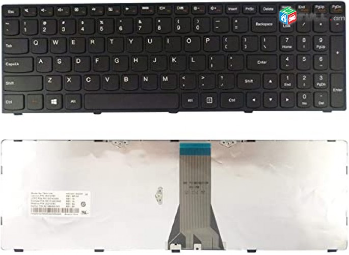 3ամիս երաշխիք +Առաքում Hi Electronics; Keyboard Клавиатура Lenovo B50-30 B50-70
