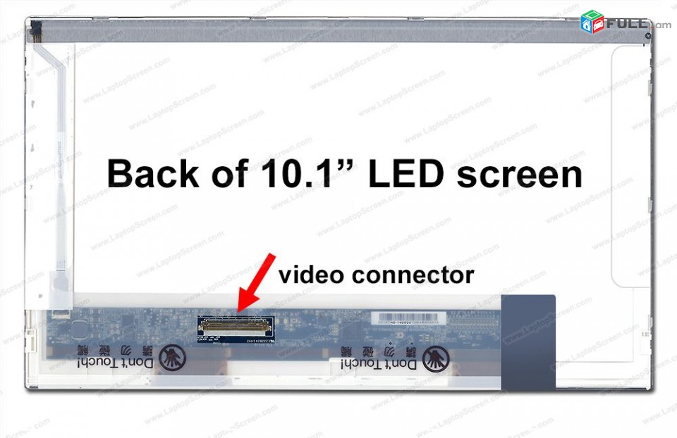 Hi Electronics;  Display matrica ekran 10.1led slim 40 pin