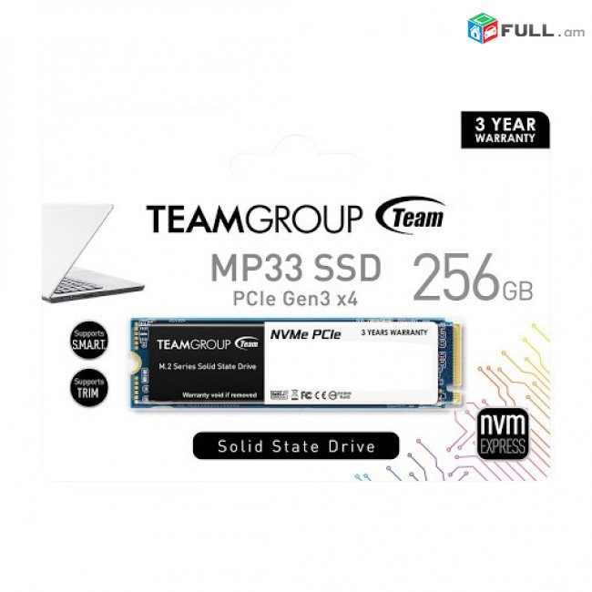 Hi Electronics ssd m2 nvm teamgroup mp33 nvme 256GB 