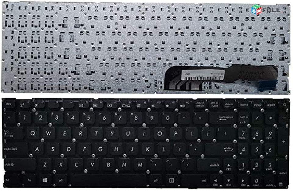 3ամիս երաշխիք +Առաքում Hi Electronics; Keyboard клавиатура stexnashar ASUS X541