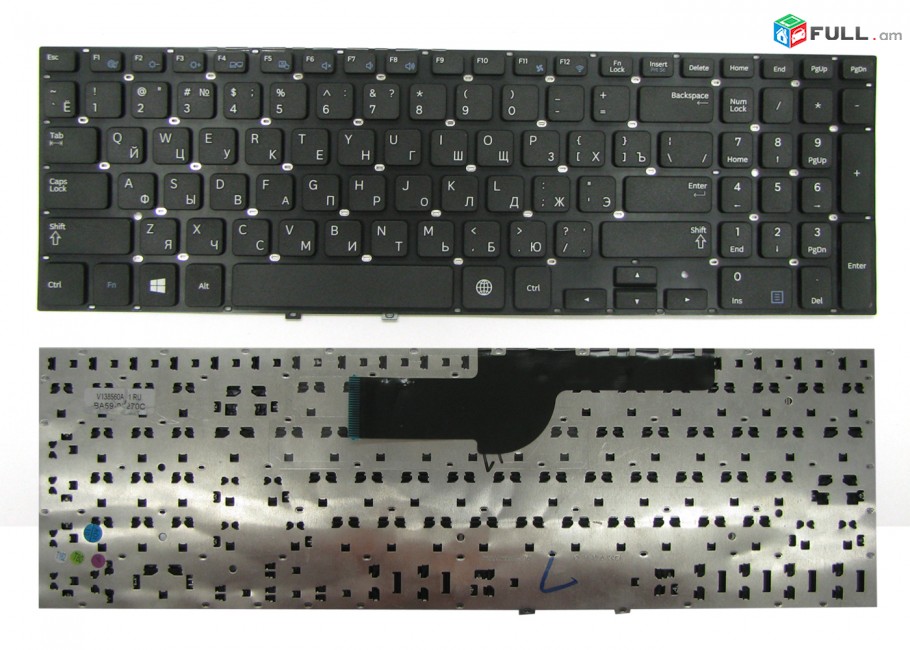3ամիս երաշխիք +Առաքում Hi Electronics; Keyboard клавиатура stexnashar SAMSUNG NP350E5E