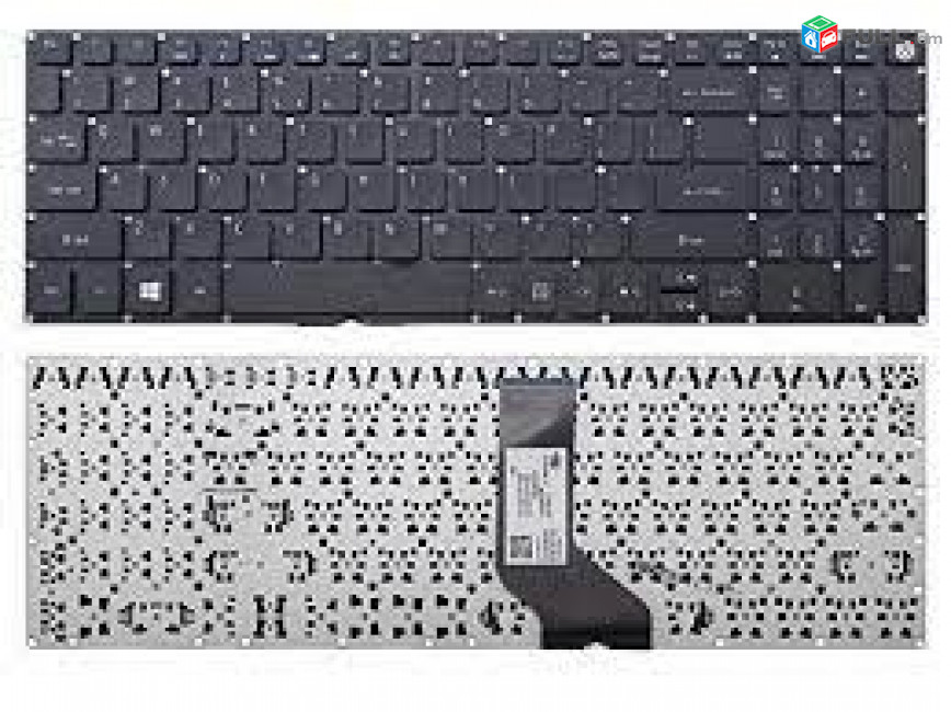 3ամիս երաշխիք +Առաքում Keyboard   ACER Aspire E5-575 E5-522 E5-523   клавиатура