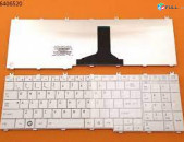 3ամիս երաշխիք +Առաքում Keyboard Toshiba Satellite C650, L650 Laptop Keyboard White