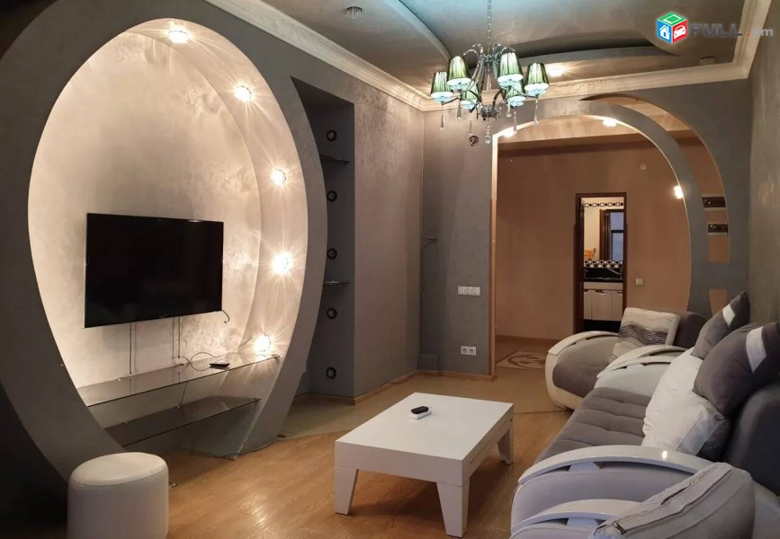 2 սենյականոց բնակարան նորակառույց շենքում Նիկողայոս Ադոնցի փողոցում, 78 ք.մ., բարձր առաստաղներ