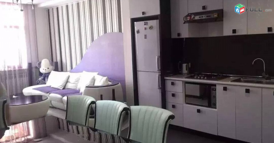 3 սենյականոց բնակարան նորակառույց շենքում Նար–Դոսի փողոցում, 66 ք.մ., 2 սանհանգույց