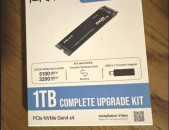 PNY CS2241 1TB NVMe SSD Gen4x4 M.2 5100MB/s 3200MB/s New 1024GB Made in Taiwan M2 Nvme USB3.2 Adapter