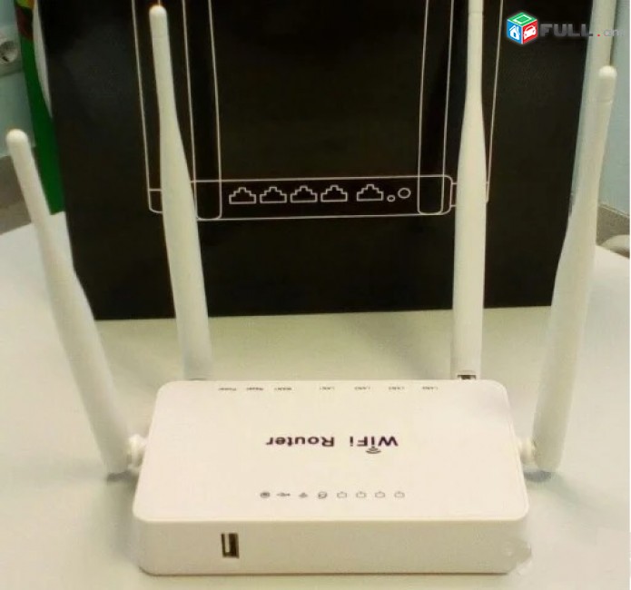 Wifi router Роутер WiFi 3G / 4G WE1626 Keenetic Omni II 4 antena shat hzor nor e