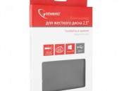 HDD External Case Perexadnik Gembird EE2-U2S-5 USB 2.0 up to 1TB barcr voraki case 2.5