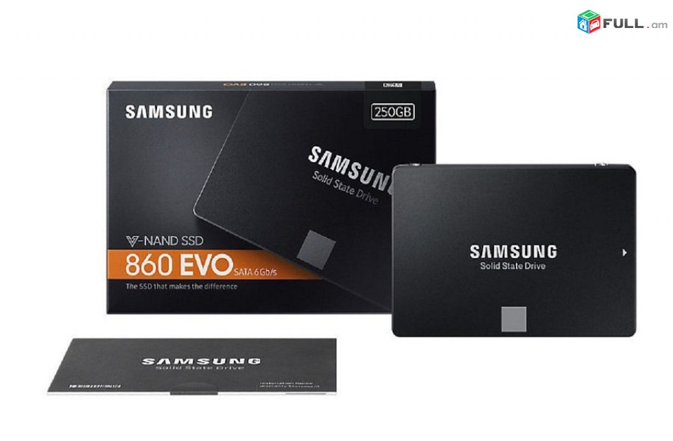 SSD 500gb Samsung 860 EVO 500 gb (MZ-76E500BW) nor e pak tupum barcr vorak
