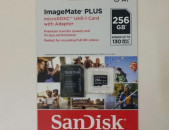 Sandisk Image Mate Plus 256gb Micro Sdxc uhs-i-card with adapter sdsqub3-256g-awcka Original 100%