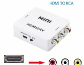 Mini HD Video Converter Box HDMI to RCA AV / CVSB