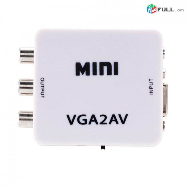 VGA to AV Mini Converter