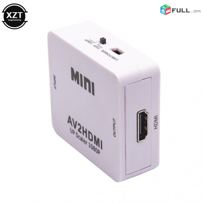 Mini AV to HDMI Converter