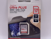 Original SanDisk-Ultra PLUS 128GB SDXC UHS-I Memory Card 130MB/S Speed