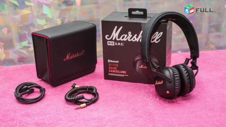 Marshall MID ANC professional headphones Original, փոխանակում Bluetooth aptx