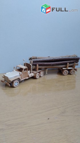 Փայտից պատրաստված բեռնատար (лесавоз)