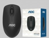 AOC MS320 WIRELESS MOUSE 2.4GHZ USB RECEIVER GAMING OPTICAL GAME MICE FOR LAPTOP PC COMPUTER