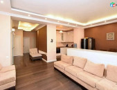 Կոդ 37224  3 սենյականոց բնակարան նորակառույց շենքում Փավստոս Բուզանդի փողոցում, 130 ք.մ., 2 սանհանգույց