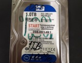 HDD 1 TB  hamakargci vinchester WD
