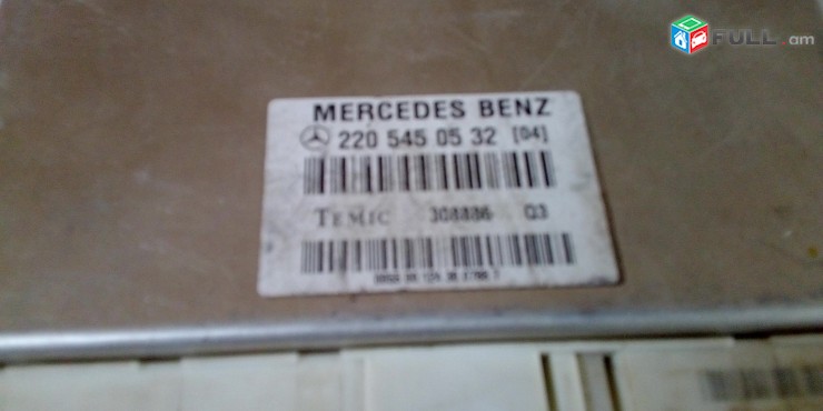  airmatic pnevmo puchikneri blok upravleniya Mercedes-Benz W220 S430 500 2000-01-02-2006  2205450532