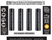 Panasonic Eneloop Pro AAA Rechargeable Ni-MH Batteries (950mAh, 4-Pack)