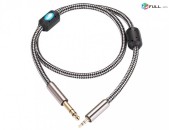 Premium TRS Audio Cable 1/4 Jack Stereo 6.35mm to 3.5mm Mini Jack for PC Mobile Headphone Sound Mixer Cable