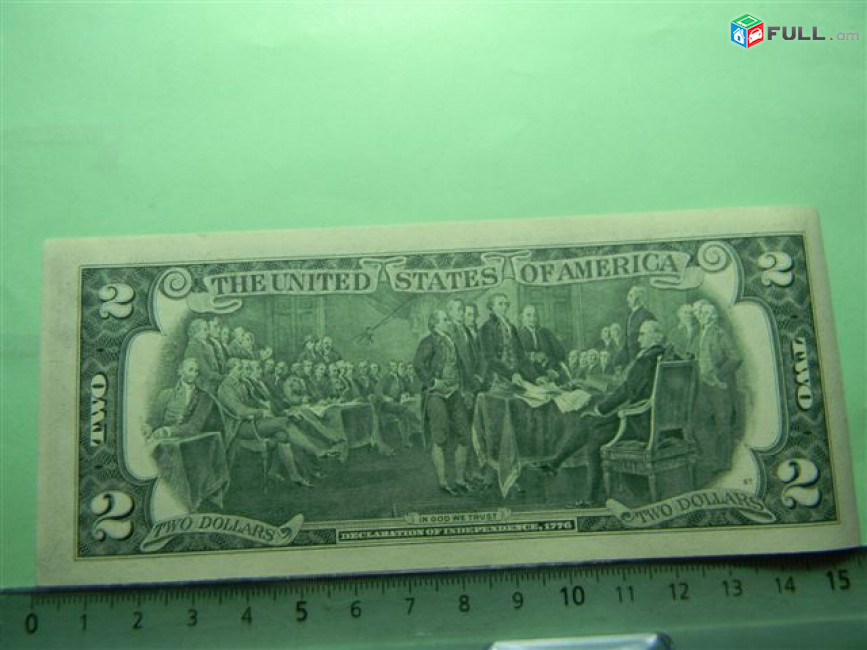 2 доллара США, 1976г., USA, H St. 	aU,	Fr1935  P:461,	series 1976, H