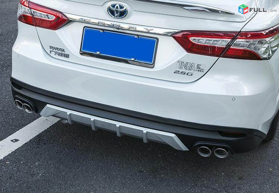 Toyota Camry shti difuzor tyuning bamper spoiler 2018 + tveri